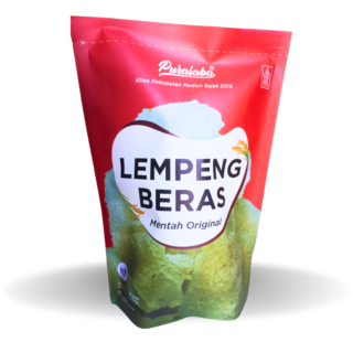 Lempeng Beras Mentah